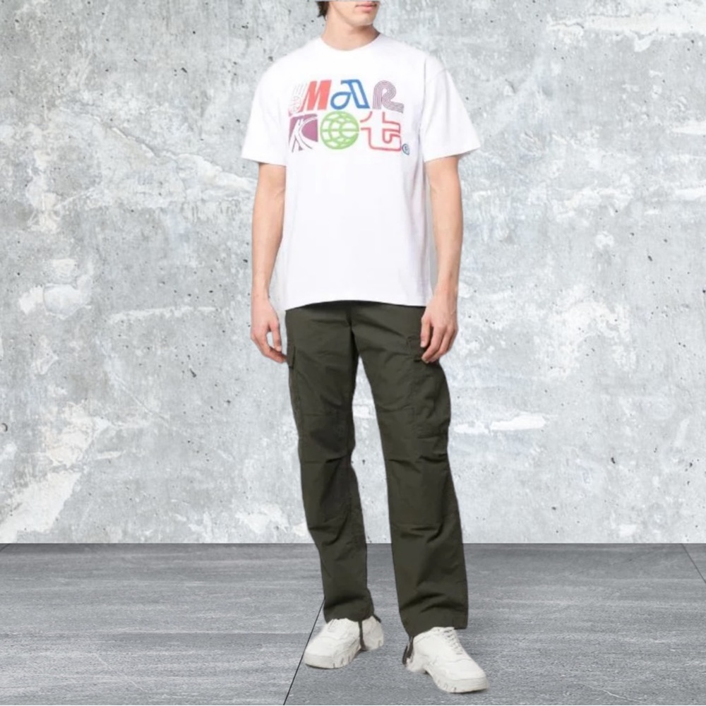 NWT MARKET
logo-print short-sleeve T-shirt size XL